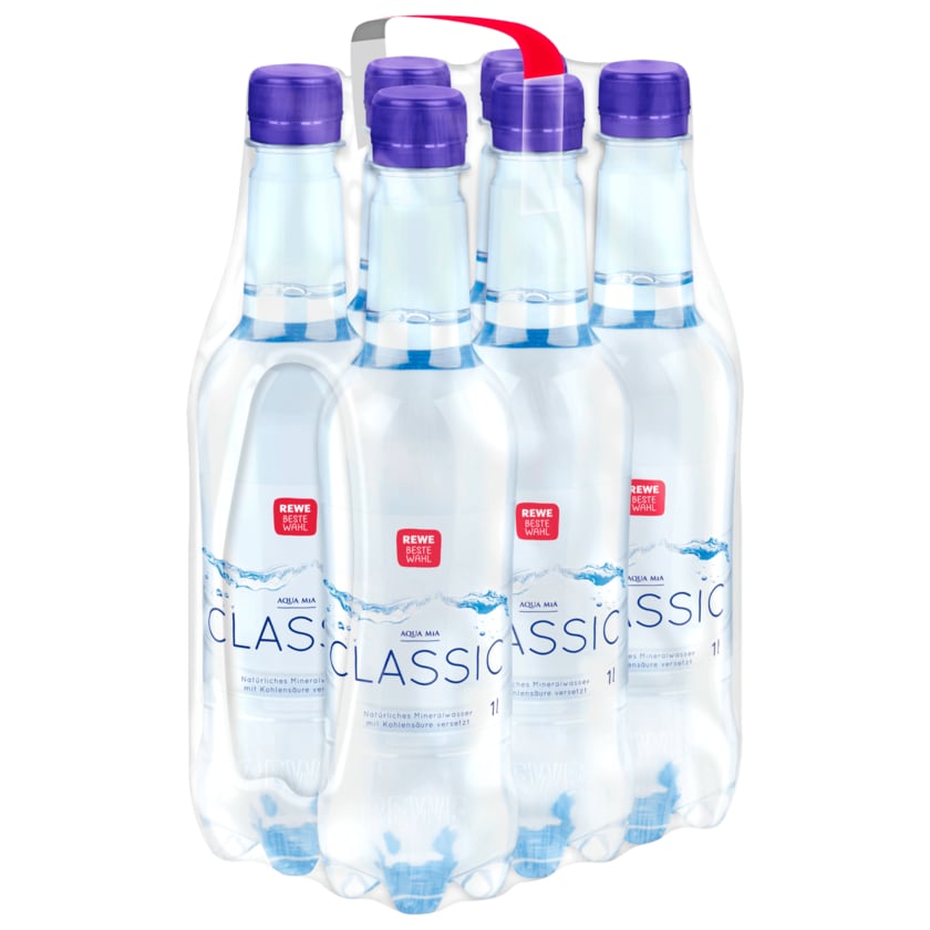 REWE Beste Wahl Mineralwasser Classic 6x1l